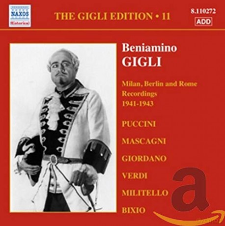 Beniamino Gigli: GIGLI EDITION Vol.11:Milan,Ber [CD]