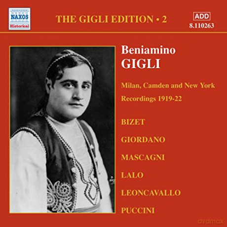 Beniamino Gigli: GIGLI EDITION Vol.2: The Milan [CD]