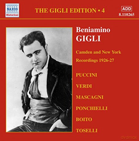 Beniamino Gigli: GIGLI EDITION Vol.4: The Milan [CD]