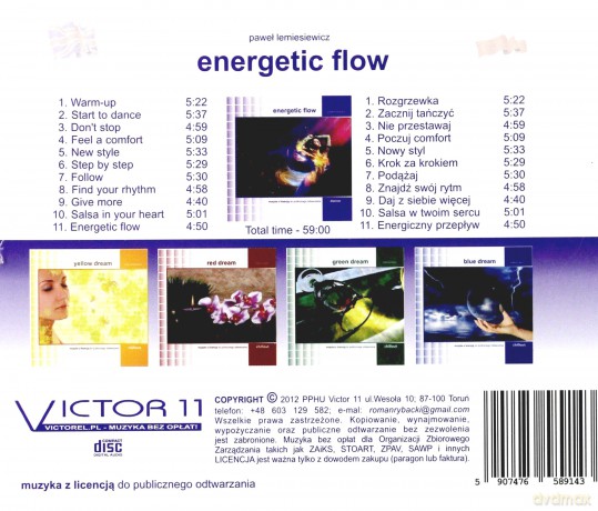 Energetic flow - Paweł Lemiesiewicz  [CD]