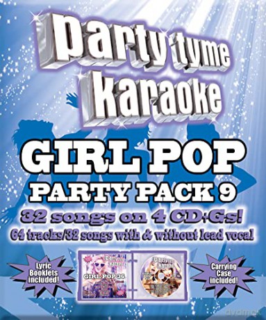 Party Tyme Karaoke: Girl Pop Party Pack 9 [4CD]