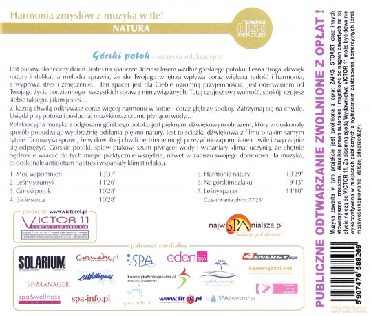 Górski Potok muzyka relaksacyjna [CD]