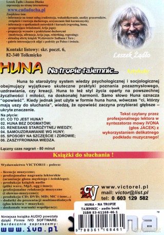 Huna - Na Tropie Tajemnicy  [AUDIOBOOK] [CD]