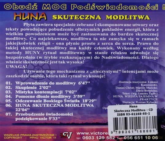 Huna: Skuteczna Modlitwa  [CD]
