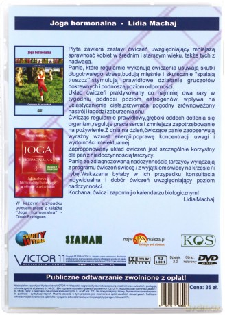 Joga hormonalna - Lidia Machaj  [DVD]