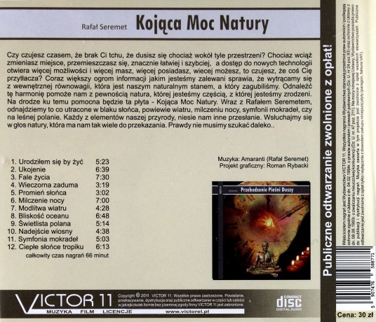 Kojąca Moc Natury - Amaranti (reedycja)  [CD]