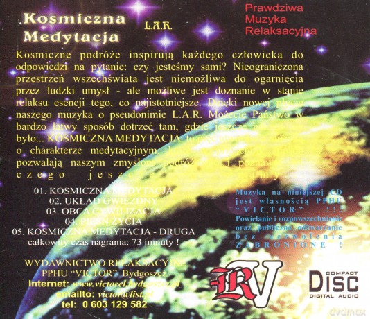 Kosmiczna Medytacja: L.A.R. [CD]