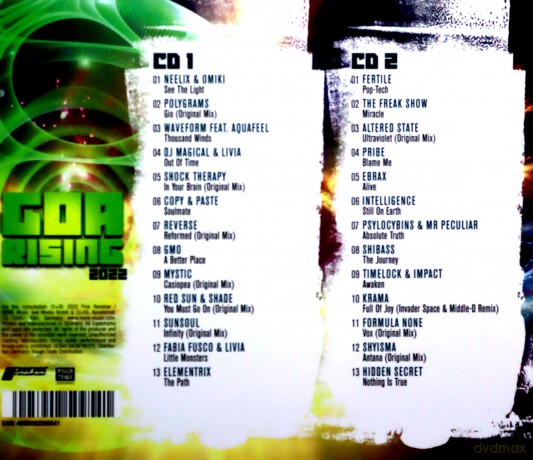 Goa Rising 2022 (Dj-Mix) [2CD]