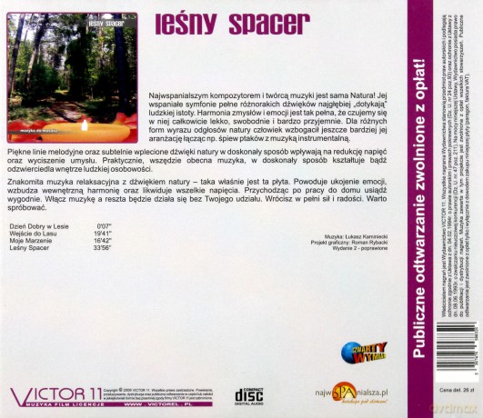 Leśny Spacer - Łukasz Kaminiecki  [CD]