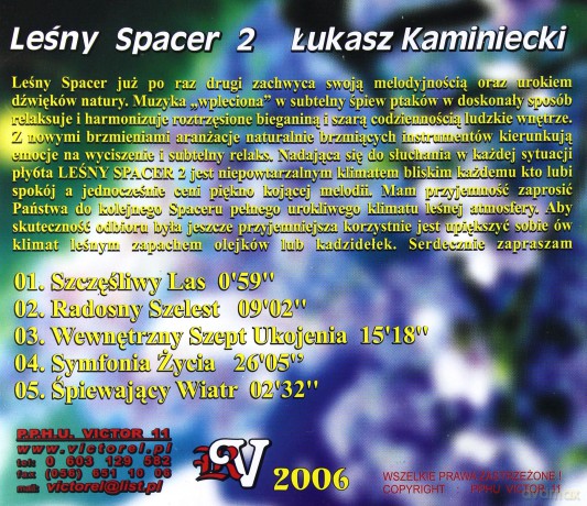 Leśny Spacer 2 -Łukasz Kaminiecki  [CD]