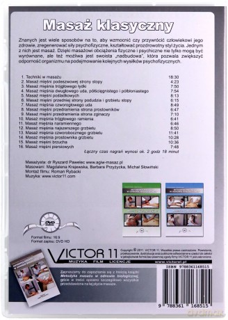 Masaż klasyczny  [DVD]