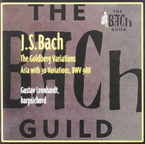 Bach: Goldberg Variations-Aria With 30 Variations Bwv 988 [CD]