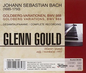Gould Glenn: Goldberg-Variationen [CD]