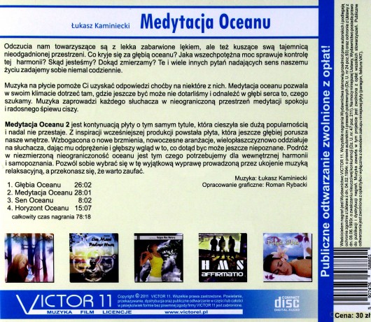 Medytacja Oceanu 2 - Łukasz Kaminiecki [CD]
