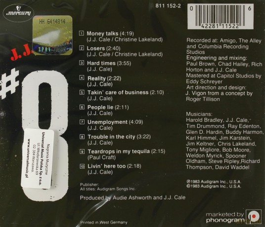 J.J. Cale: J.J. Cale 8 [CD]
