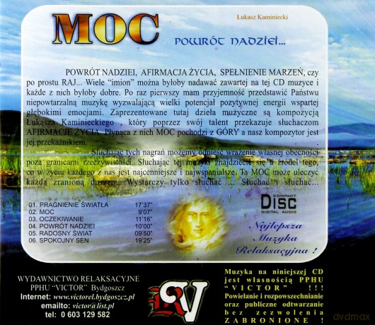 Moc - Powrót Nadziei - Łukasz Kaminiecki  [CD]