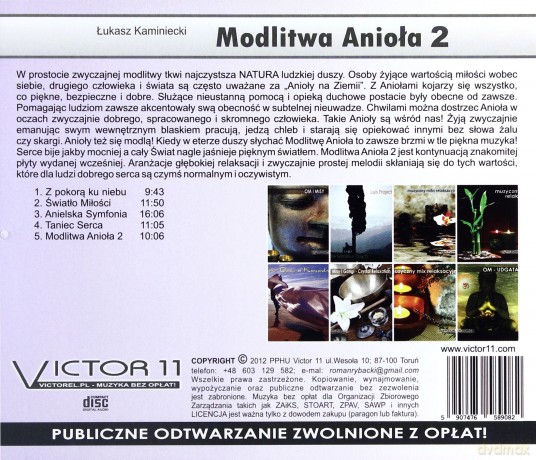 Modlitwa Anioła 2 - Łukasz Kaminiecki  [CD]