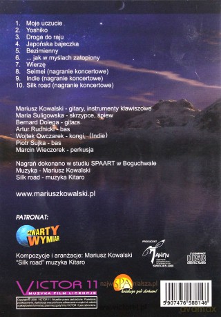 Moje Uczucie - Mariusz Kowalski  [CD]