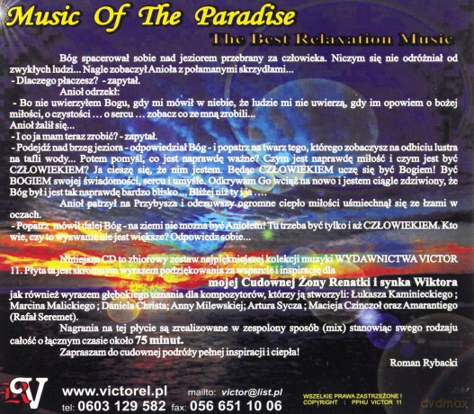 Music of the Paradise - Kaminiecki, Sycz, Milewska, Christ  [CD]