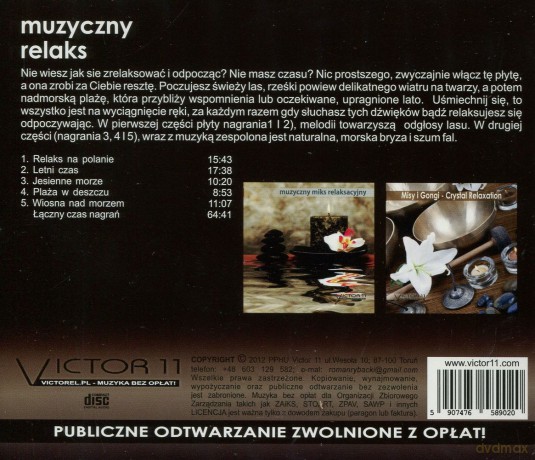 Muzyczny Relaks - Kaminiecki, Christ  [CD]
