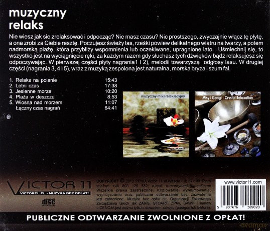Muzyczny Relaks - Kaminiecki, Christ  [CD]