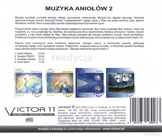 Muzyka Aniołów 2  [CD]