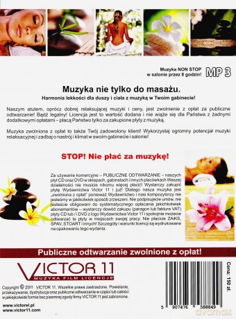 Muzyka nie tylko do masażu (digipack) [AUDIOBOOK]