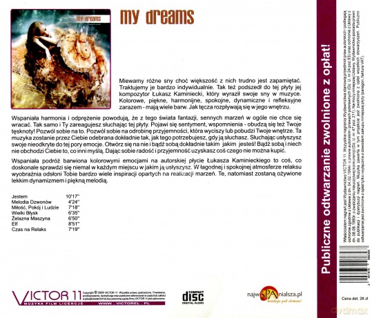 My Dreams - Łukasz Kaminiecki  [CD]