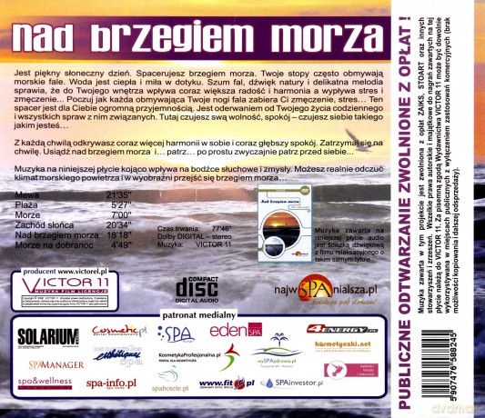 Nad brzegiem morza  [CD]