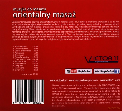 Orientalny Masaż [CD]