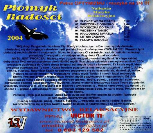 Łukasz Kaminiecki: Płomyk Radości [CD]