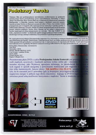 Profesjonalna Szkoła Tarota cz.1  [DVD]