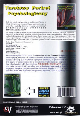 Profesjonalna Szkoła Tarota cz. 2  [DVD]
