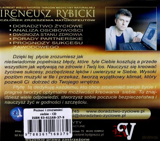 Poznać i Zrozumieć Siebie - Ireneusz Rybicki  [CD]