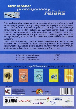 Profesjonalny Relaks - Rafał Seremet  [CD]