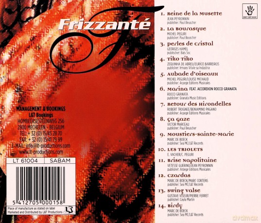 Frizzante: Greatest Accordeon Hits 1 [CD]