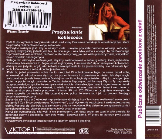 Przejawianie Kobiecości - Anna Atras  [CD]