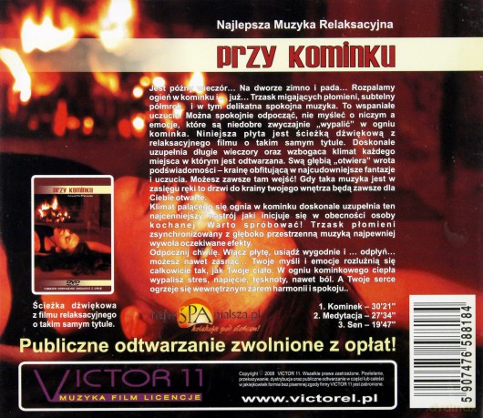 Przy kominku - muzyka z ogniem  [CD]
