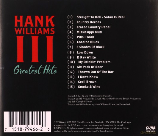 Hank Williams III: Greatest Hits [CD]