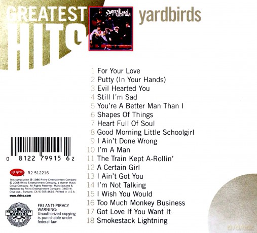 Yardbirds: Greatest Hits 1: 1964-1966 [CD]