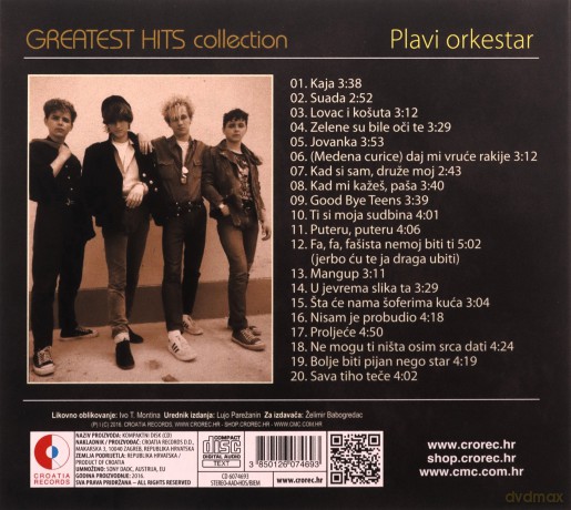 Plavi Orkestar: Greatest Hits Collection [CD]
