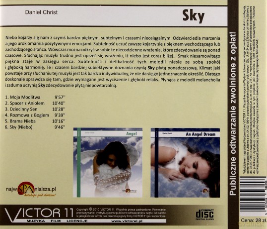 Sky reedycja - Daniel Christ  [CD]