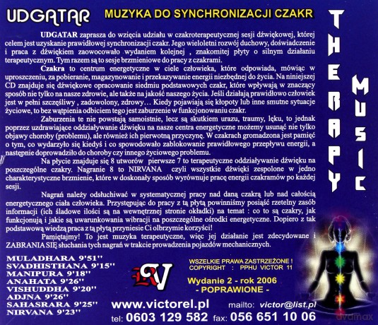 Synchro Czakr - Udgatar  [CD]