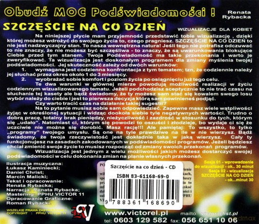 Szczęście Na Co Dzień - Renata Rybacka  [CD]