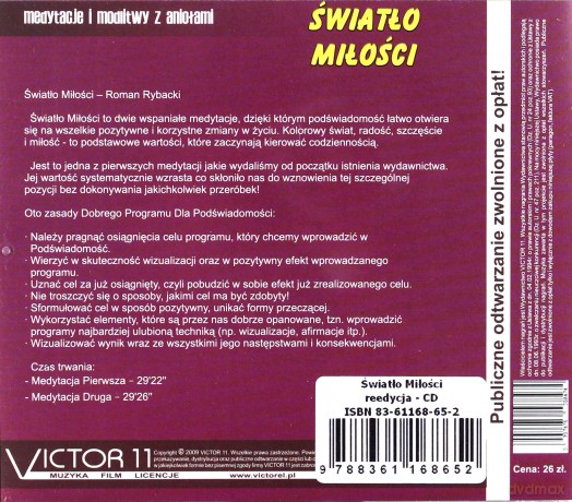 Światło Miłości - Roman Rybacki  [CD]