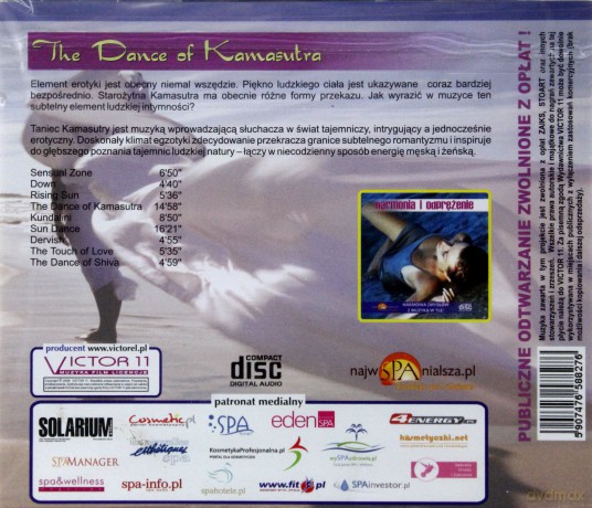 The dance of Kamasutra - Udgatar  [CD]
