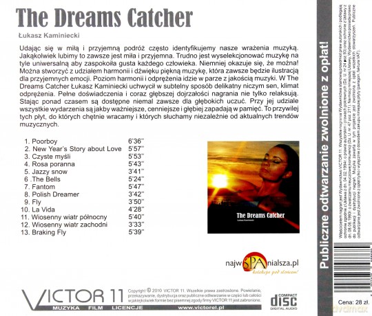The Dreams Catcher - Łukasz Kaminiecki  [CD]