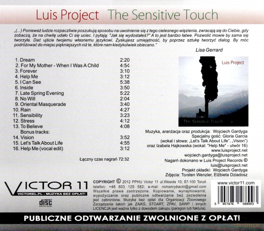 Luis Project -The Sensitive Touch  [CD]