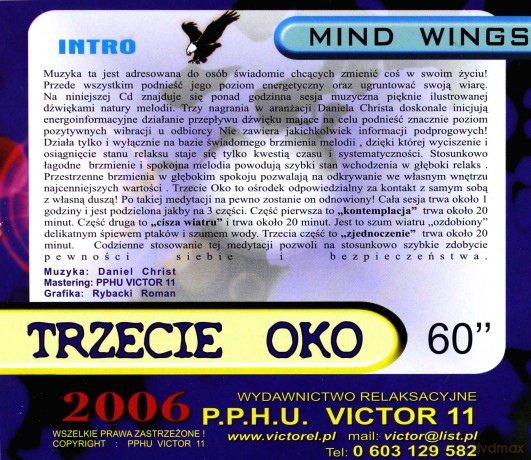 Trzecie Oko - Daniel Christ  [CD]