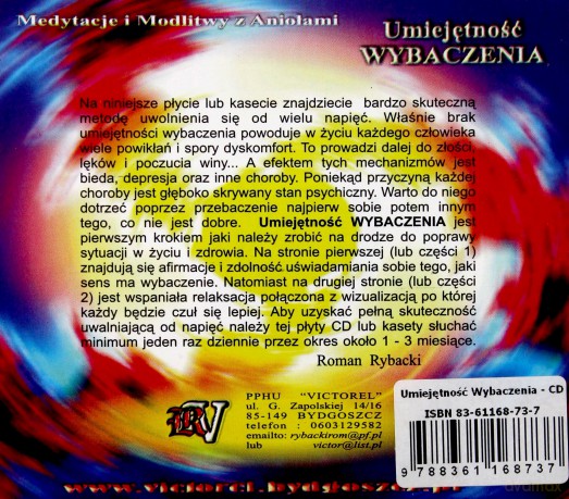 Umiejętność Wybaczenia - Roman Rybacki  [CD]